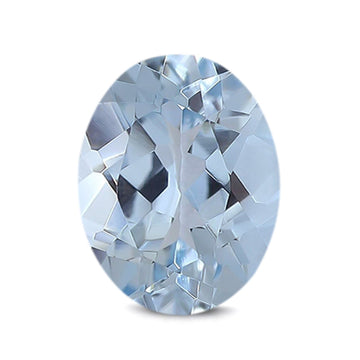 Oval Natural Aquamarine Gemstones